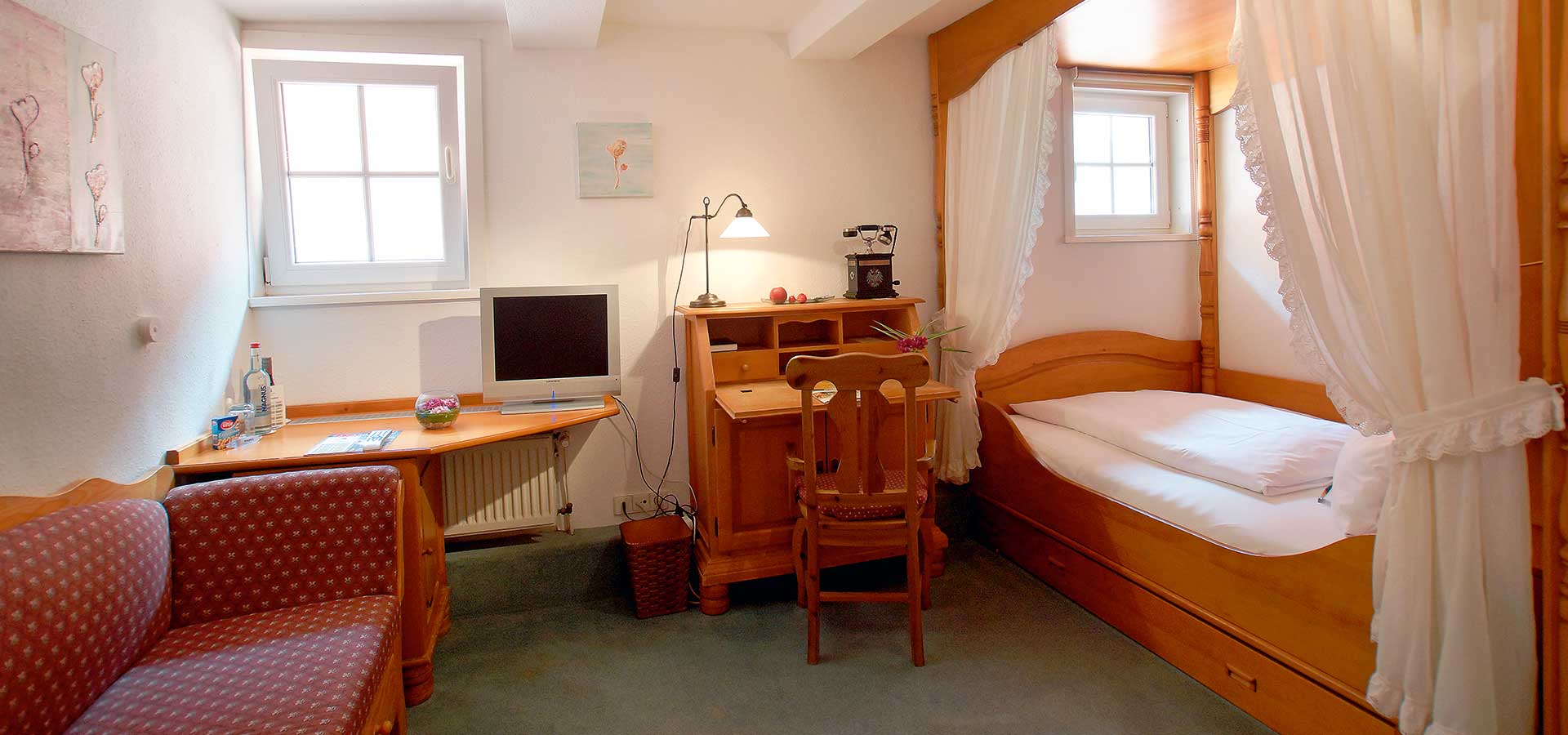 Hotel & Restaurant Brackstedter Mühle Wolfsburg - Gemütliches Einzelzimmer